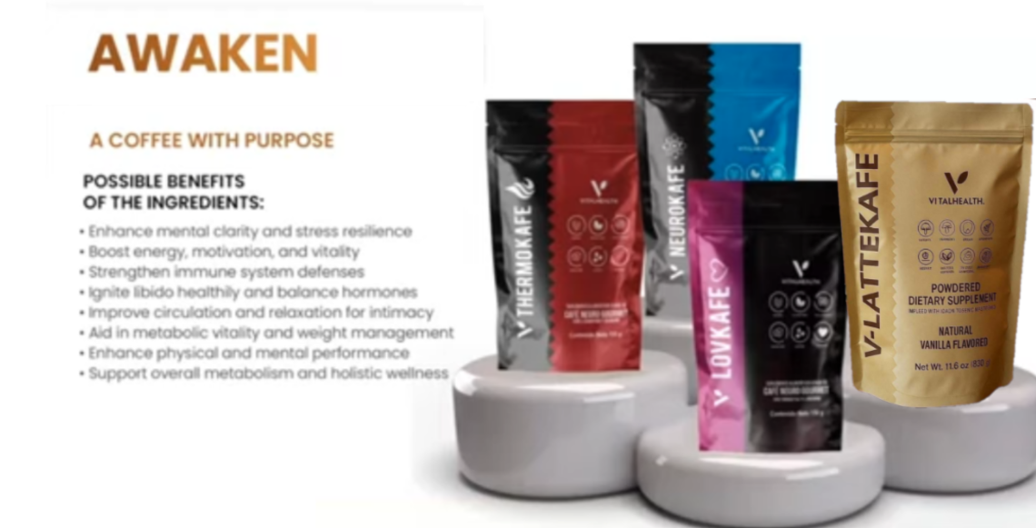 VitalHealth V-Kafe Mushroom Coffees